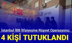 İstanbul İBB itfaiyesine rüşvet operasyonu: 4 kişi tutuklandı