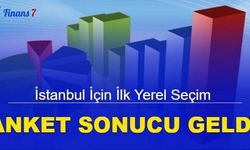 İstanbul için ilk yerel seçim anketi sonucu geldi