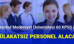 İstanbul Medeniyet Üniversitesi en az lise mezunu mülakatsız personel alımı yapacak 2023 başvuru