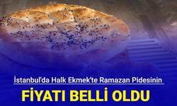 İstanbul'da Halk Ekmek'te Ramazan pidesinin fiyatı belli oldu