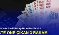 İşte en düşük emekli maaşı için öne çıkan 3 rakam