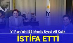 İYİ Parti'nin İBB Meclis Üyesi Ali Kıdık partisinden istifa etti