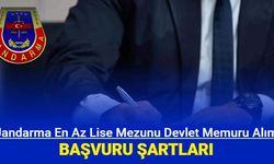 Jandarma en az lise mezunu personel alımı başvuru şartları 2024