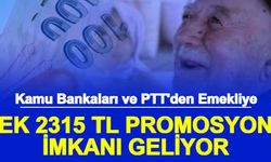 Kamu Bankalarından Emeklilere Geriye Dönük 2315 TL Promosyon Fırsatı (Ziraat Bankası, Halkbank, Vakıfbank, PTT Promosyon Ne Kadar 2022)