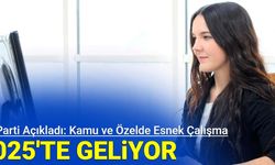 Kamu ve özel sektörde esnek çalışma gelecek sene geliyor