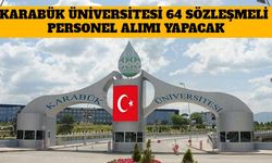 Karabük Üniversitesi 64 Sözleşmeli Personel Alımı Yapacak