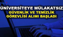 Karabük Üniversitesi Mülakatsız Temizlik ve Güvenlik Görevlisi Alımı Yapacak