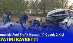 Karaman'da Feci Trafik Kazası: 1'i Çocuk 2 Kişi Hayatını Kaybetti