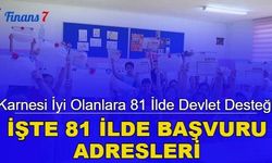 Karnesi iyi olanlara 81 ilde devlet desteği: İşte takdir teşekkür alanlara destek başvuru adresleri formu doldur 2023