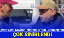 Kayhan Yıldızoğlu'nun cenazesinde gergin anlar: Şener Şen çok sinirlendi