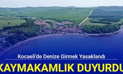 Kocaeli'de denize girmek yasaklandı