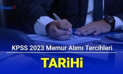 KPSS 2023/1 memur alımı tercihleri ne zaman?