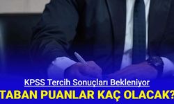 KPSS 2023/2 memur alımı tercih sonuçları açıklanıyor