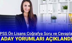 KPSS Coğrafya ön lisans soru ve cevapları 2024