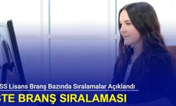 KPSS lisans branş bazında sıralamalar açıklandı