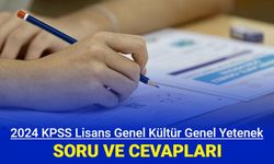 KPSS Lisans Genel Kültür Genel Yetenek soru ve cevapları kolay mıydı, zor muydu? İşte aday yorumları 2024