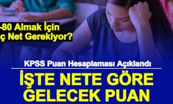 KPSS Puan Hesaplama Açıklandı: Kaç Nete Kaç Puan Gelir, 70, 80 Almak İçin Kaç Net Gerekiyor 2022