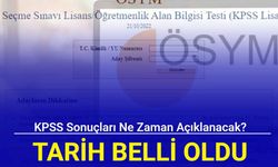 KPSS Sonuçları ne zaman açıklanacak? Tarih belli oldu 2024