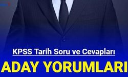 KPSS Tarih soru ve cevapları 2023