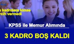 KPSS Tercihleri ile 3 Kadro Boşta Kaldı: Bu Kadrolara Kimse Tercih Vermedi (Cevher Hazırlama Mühendisi Nedir Ne İş Yapar?)