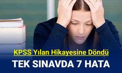 KPSS'de iptal olan sorular büyük tepki çekti