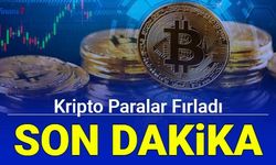 Kripto paralar fırladı: İşte yükseliş nedeni ve 1 BTC, Ethereum,, Sol, Avax, Xrp fiyatı