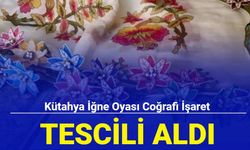 Kütahya iğne oyası coğrafi işaret tescili aldı