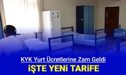 KYK 2024 2025 yurt ücretlerine yüzde 50 zam geldi