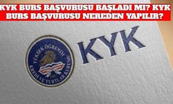 KYK Burs Başvurusu Başladı Mı? KYK Burs Başvurusu Nereden Yapılır?
