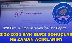 KYK Burs ve Kredi Sonuçları İçin Geri Sayım! KYK Burs Başvuru Sonucu Sorgulama Ekranı