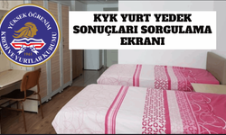 KYK Yedek Yerleştirme Sonuçları Açıklandı Mı? KYK Yurt Yedek Sonuçları Sorgulama Ekranı