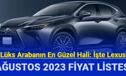 Lexus fiyat listesi Ağustos 2023 yayınlandı