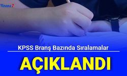 Lisans KPSS Branş Bazında Sıralamalar Açıklandı (Nasıl Bakılır 2022)