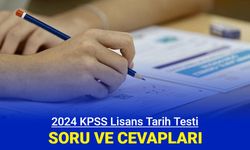 Lisans KPSS: Tarih soru ve cevapları, aday yorumları 2024