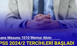 Lisans mezunu 1010 memur alımı yapılacak: İşte KPSS 2024/2 tercihleri