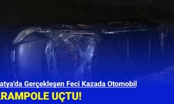 Malatya'da Gerçekleşen Feci Kazada Otomobil Şarampole Uçtu