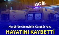 Mardin'den son dakika:  Otomobilin çarptığı yaya hayatını kaybetti