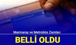 Marmaray ve metrobüs zamları belli oldu