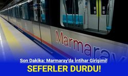 Marmaray Yenikapı İstasyonunda İntihar Girişimi!