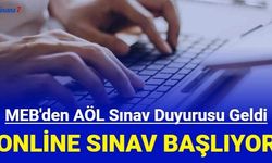 MEB AÖL sınav duyurusu geldi: Açık lise online sınavları başlıyor