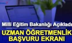 MEB'den Başöğretmenlik Duyurusu: İşte Uzman Öğretmenlik Başvuru Ekranı ve Şartları