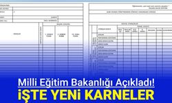 MEB'den son dakika: Karneler değişti