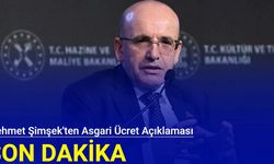 Mehmet Şimşek'ten asgari ücret açıklaması