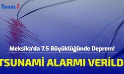 Meksika'da 7.5 Büyüklüğünde Deprem! Tsunami Alarmı Verildi