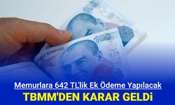 Memurlara 642 TL'lik ek ödeme meclisten geçti: Toplu sözleşme ikramiyesi ödenecek