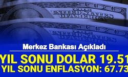 Merkez Bankası, Yıl Sonu Dolar ve Enflasyon Beklentisini Düşürdü