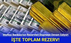 Merkez Bankası'nın Rezervleri Erimeye Devam Ediyor!