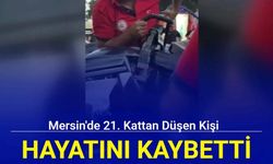 Mersin'de 21. kattan düşen kişi hayatını kaybetti