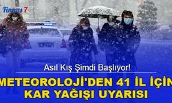 Meteoroloji'den 41 il için kar yağışı uyarısı! İşte kar yağışı beklenen iller...