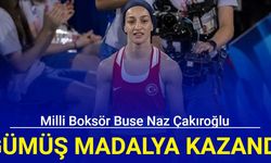 Milli boksör Buse Naz Çakıroğlu gümüş madalya kazandı